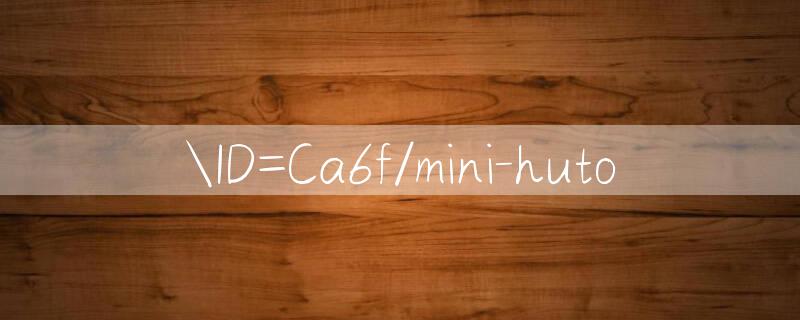 ID=Ca6f/mini huto 