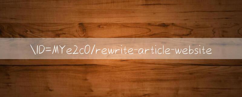 ID=MYe2cO/rewrite article